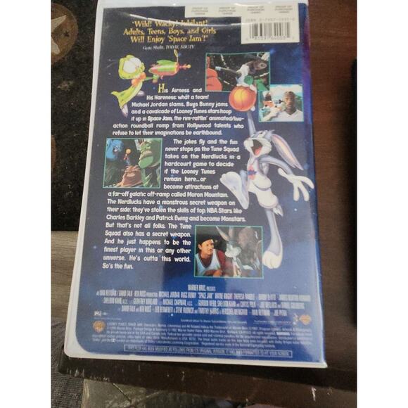 Space‎ Jam (VHS, 1997, Clam Shell) - Picture 2 of 2